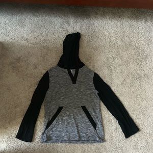 Lightweight hooded long sleeved shirt